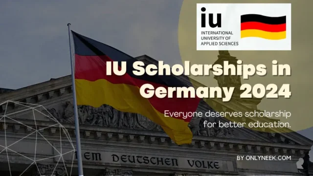 IU Scholarships in Germany 2024 apply Now