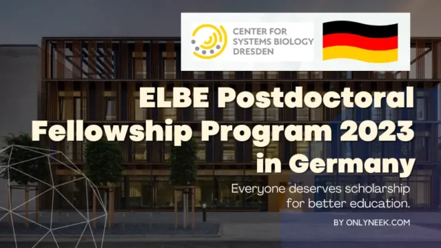 How to apply to ELBE Postdoctoral Fellowship Program 2023 in Germany